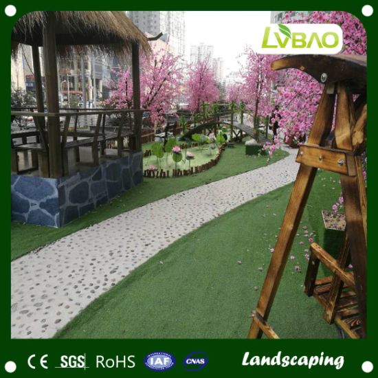Factory Cheap Artificial Grass Tile for Landscaping