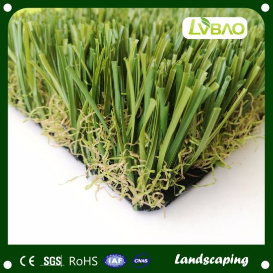 High Density Resilient Artificial Grass Turf for Outdoor Flooring