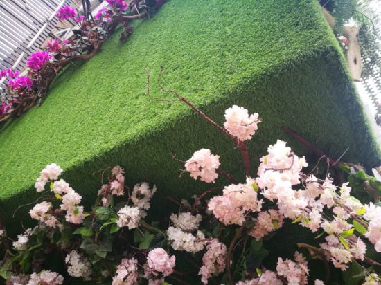 Green Decoration Artificial Grass Wall Artificial Turf