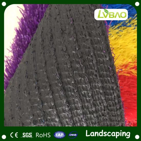 Colorful Indoor Outdoor Decorative Artificial Grass Artificial Turf