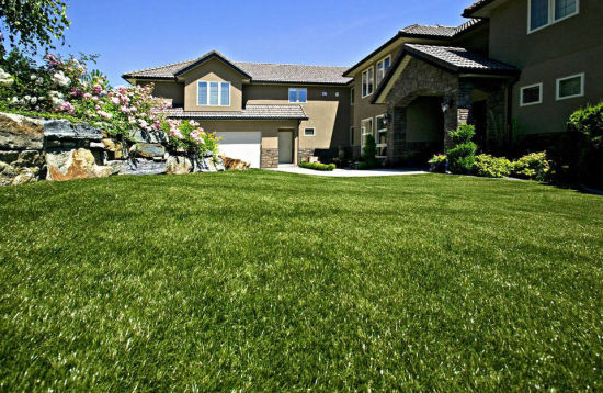 Four Colors Landscaping Artificial Turf with Durable Quality