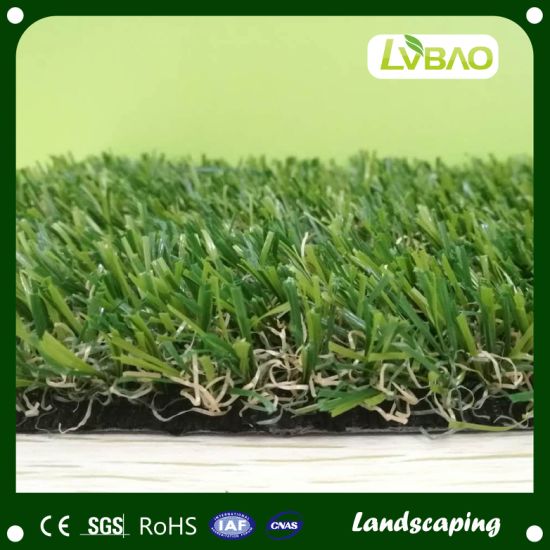 Landscaping Green Synthetic Turf Durable UV-Resistance Commercial Strong Yarn School Comfortable Fake Artificial Turf