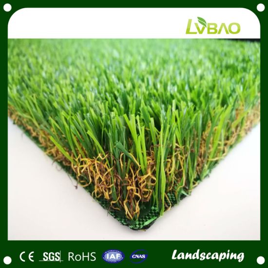 UV-Resistance Strong Yarn Landscaping Garden Home Synthetic Lawn Anti-Fire Natural-Looking Monofilament Grass Artificial Turf