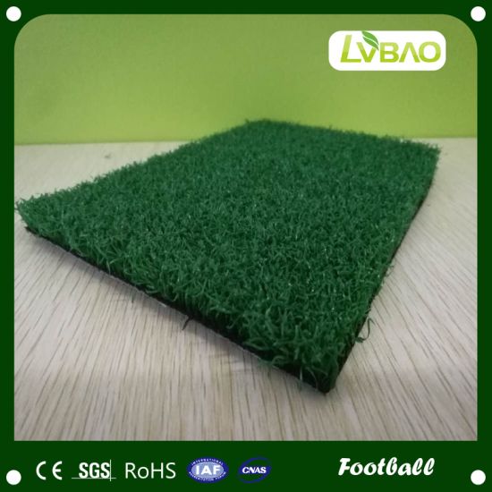 Double Color Pile Height 50mm Football Field Synthetic Grass Carpet