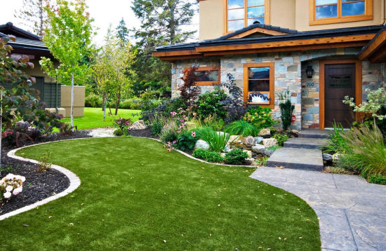 100% Polyethylene Monofilament with UV Protection of Artificial Grass Lvbao