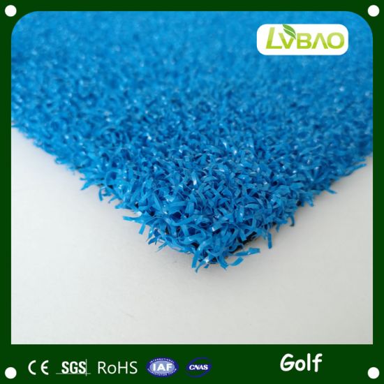 Red Blue Balck Green White Color Artificial Grass for Golf