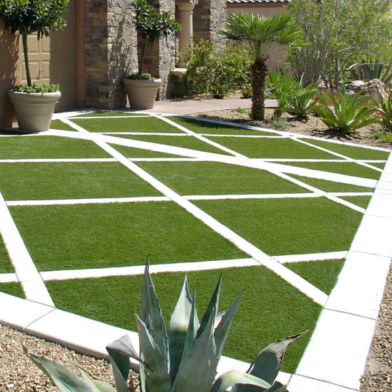 Synthetic Lawn with PU Backing