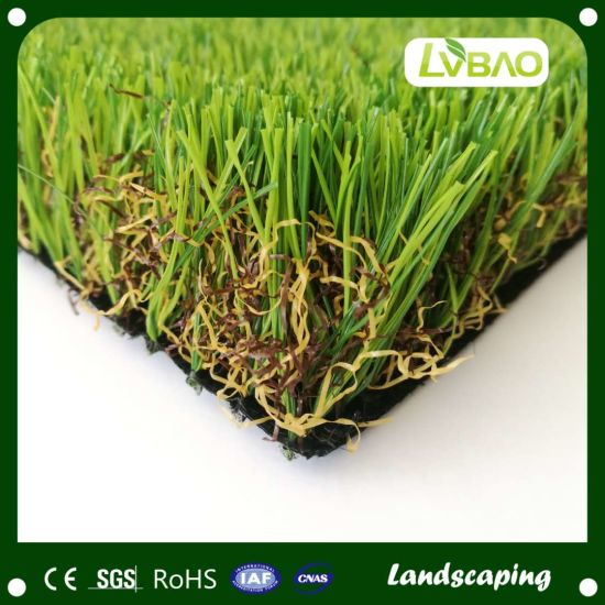 35mm 16800 Garden Synthetic Turf Artificial Landscaping Grass for Courtyard