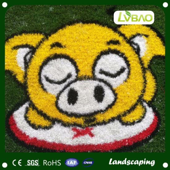 High Quality Landscape Grass Carpet Lawn Colorful Artificial Grassl Lawn
