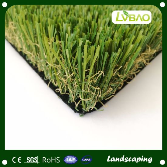40mm Landscape Artificial Color Grass Carpet for Decoration