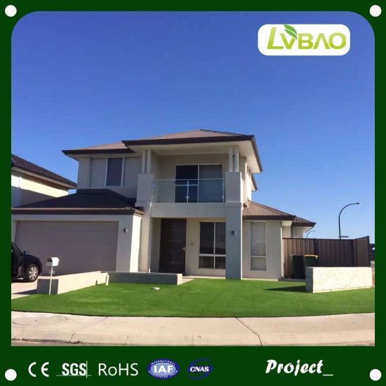 Best Material 30mm Kindergarten Green Grass Colored White Artificial Grass