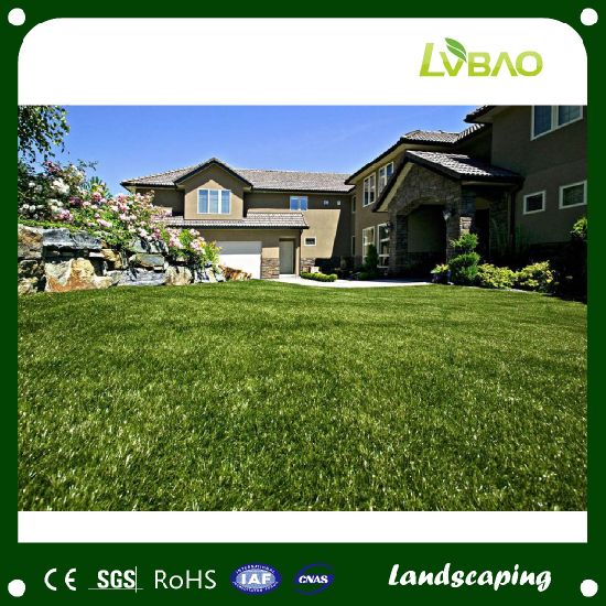 Heavy Metal Free W/S/C/Stem Shape Yarn Synthetic Artificial Grass, Artificial Turf