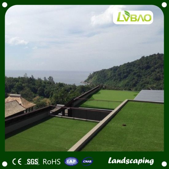 Green Summer Rooftop Decoration Artificial Grass Artificial Turf