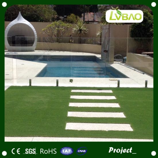 Landscaping Artificial Grass Tiles for Supermarket and Home Garden Decorations
