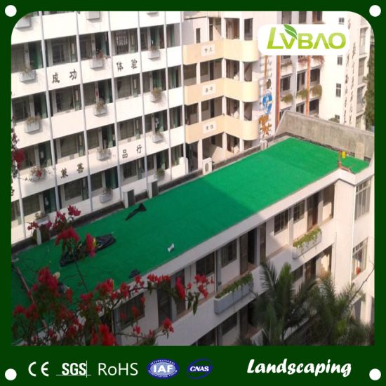 10-70mm Cheap Natural Landscaping Artificial Grass for Garden Decoration