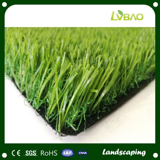 Three Colors PU Backing Artificial Synthetic Lawn