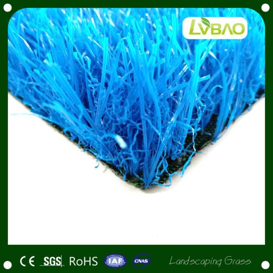 Red Blue Yellow Purple Color Artificial Grass
