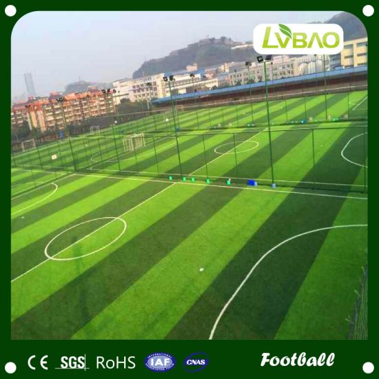 SGS Certified 50mm Synthetic Grass Artificial Turf for Football Field