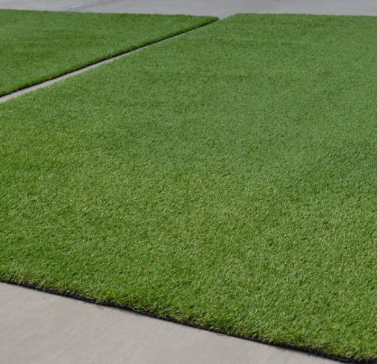"D" Shape Landscaping Artificial Turf Grass