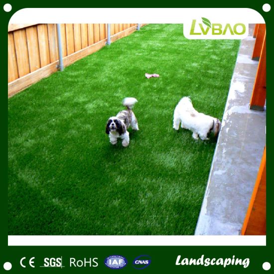 Lvbao Outdoor Garden Used 35mm Height, V Shape Artificial Grass